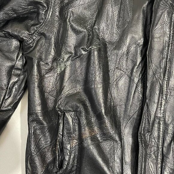 Roberto Amee vintage Men’s leather jacket size XXL - Picture 8 of 8